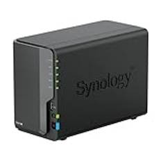 Synology DiskStation DS224+, DDR4 NAS, Skrivbord Intel® Celeron®, J4125, 2 GB, NAS, Skrivbord