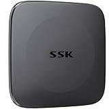 SSK 256GB Portable SSD up to 500MB/s,External Solid State Drive Type-C + USB A Fast External Hard Drive