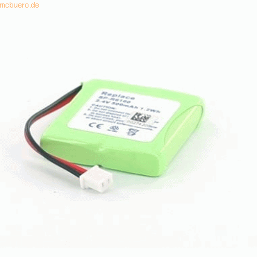 k.A. Akku für Samsung SP-R6150PP NiMH 2,4 Volt 500 mAh grün