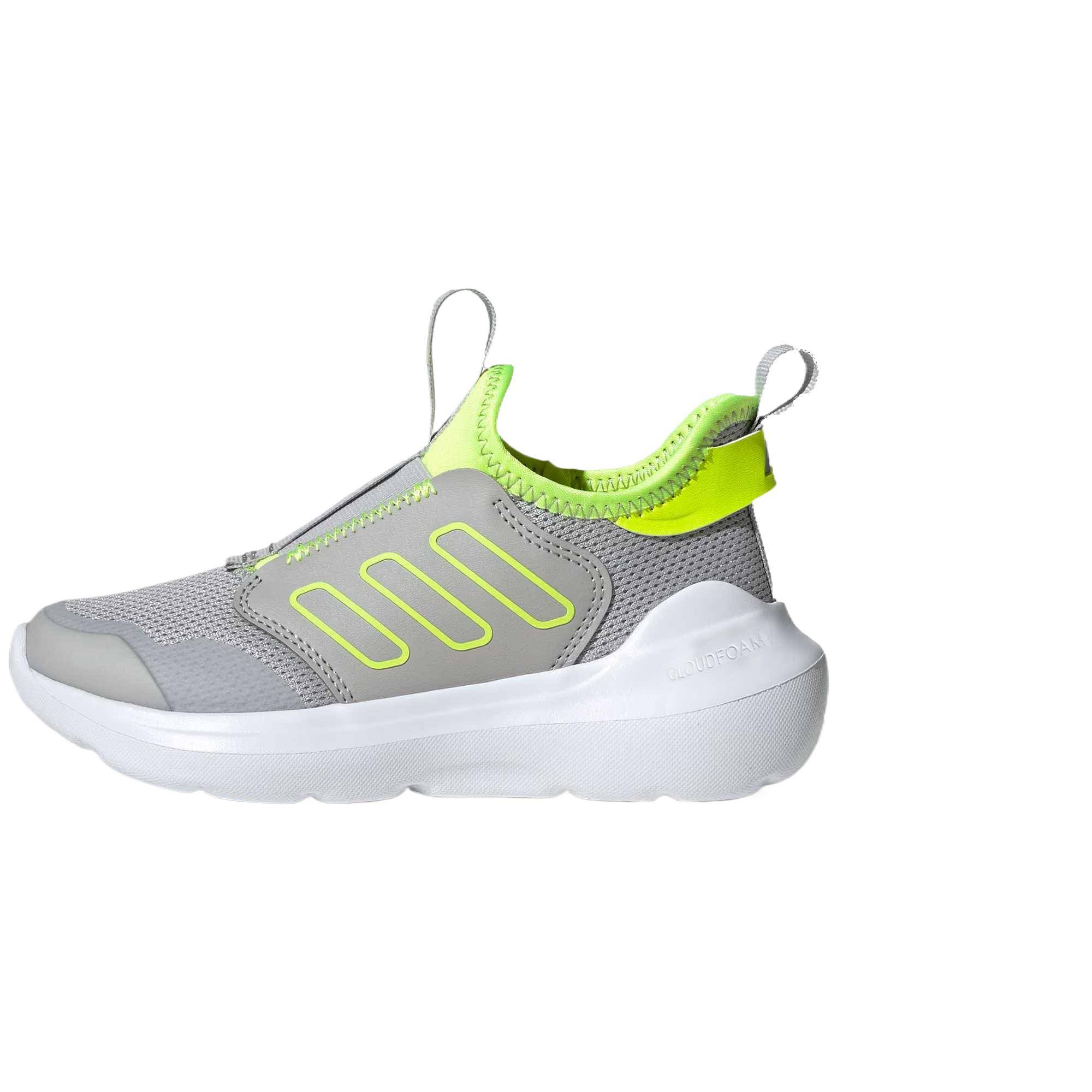 Adidas Tensaur Comfort Ac Lätta Mjuka Löparskor Barn Sneakers Grå Ljus-Citron-Gul Vit IH1064 cm white