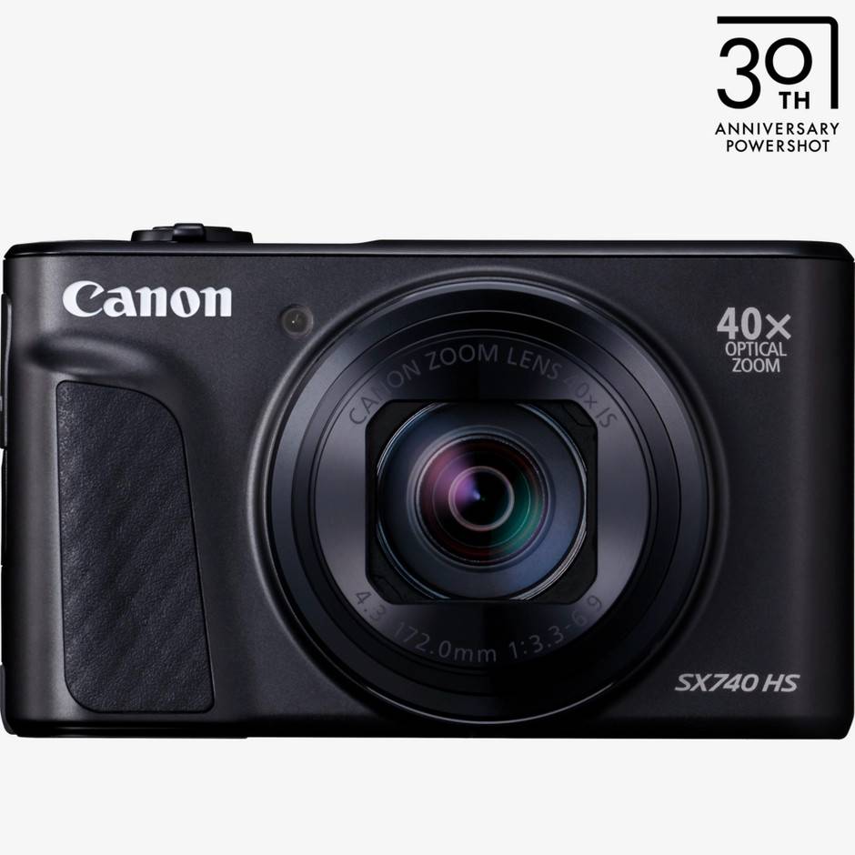 Canon PowerShot SX740 HS LITE EDITION-kamera, sort