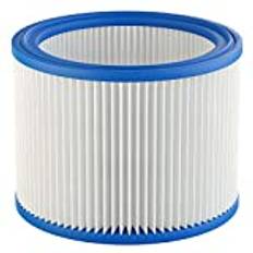 Vhbw Filter/veckfilter som tillbehör kompatibelt med dammsugare Nilfisk AERO 20, 21, 25, 26 ATTIX 30, 30-01 PC, 30-01, 30-11 PC, 30-21 PC, 40, 50 MULTI 20, 30 industridammsugare