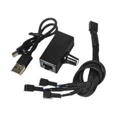 PWM Hastighedsregulator 12V 4Pin PWM Blæser Guvernør USB TYPE-C Strømforsyning DIY Vandkøling Køler