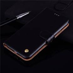 Lyxigt plånboksfodral i läder för samsung galaxy a5 stativ korthållare fodral för samsung a 5 magnetiskt skal med flip telefon