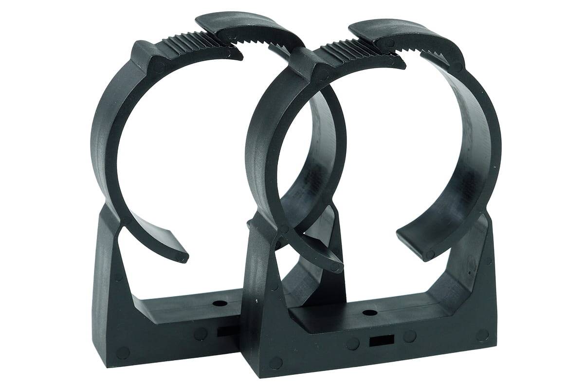 Alphacool AGB Universal Halterung Clip-On 60mm - Schwarz 2 Stück