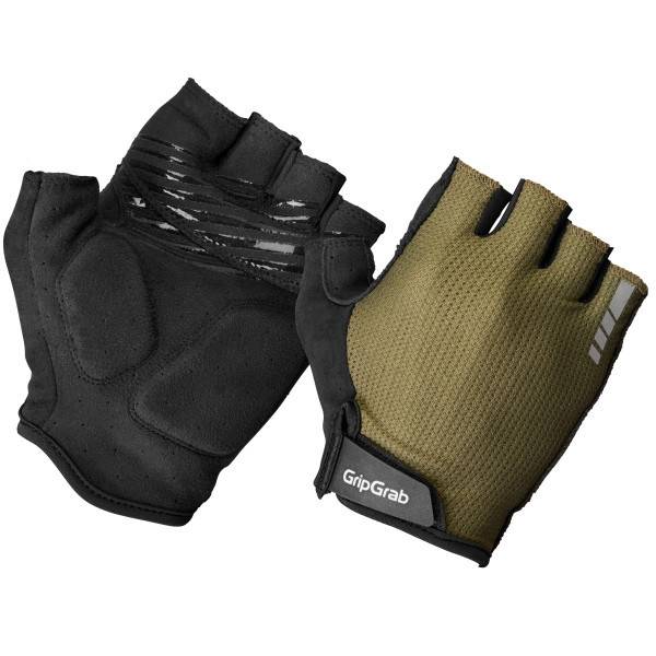GripGrab EXPLR Padded Cykelhandskar Olive Green, Str. XL - Grön (XL)