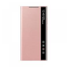 Applicera på Samsung Mirror Smart View Vändfritt cover Kompatibel Galaxy Note 20 / Note20 Ultra 5g Phone Led Cover S-view Cover Ef-zn985 Mobile Rose gold compatible Note 20 Ultra