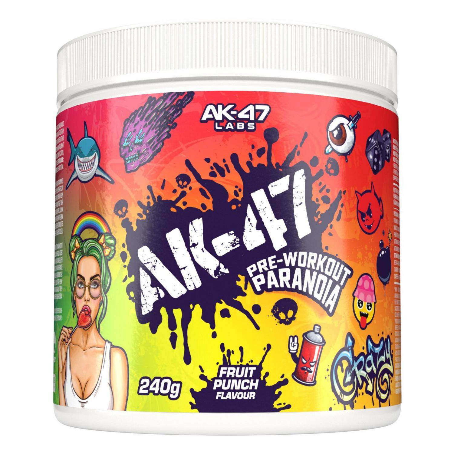 AĶ-47 pre-workout (120 portioner)