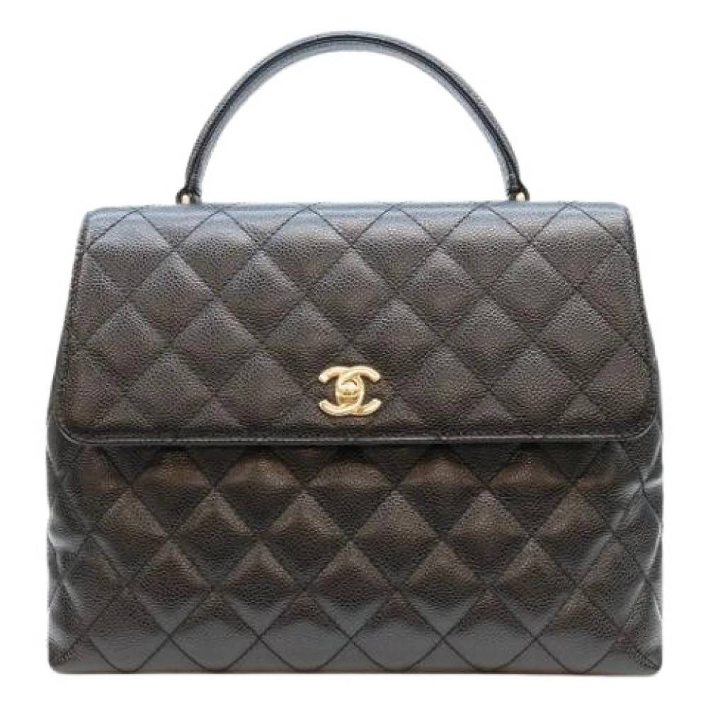 Chanel Vintage Pre-owned Laeder chanel-tasker - Vintage - Dame - Sort - ONE SIZE -