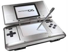 Nintendo DS (Silver) (2:a Sortering) (Beg)