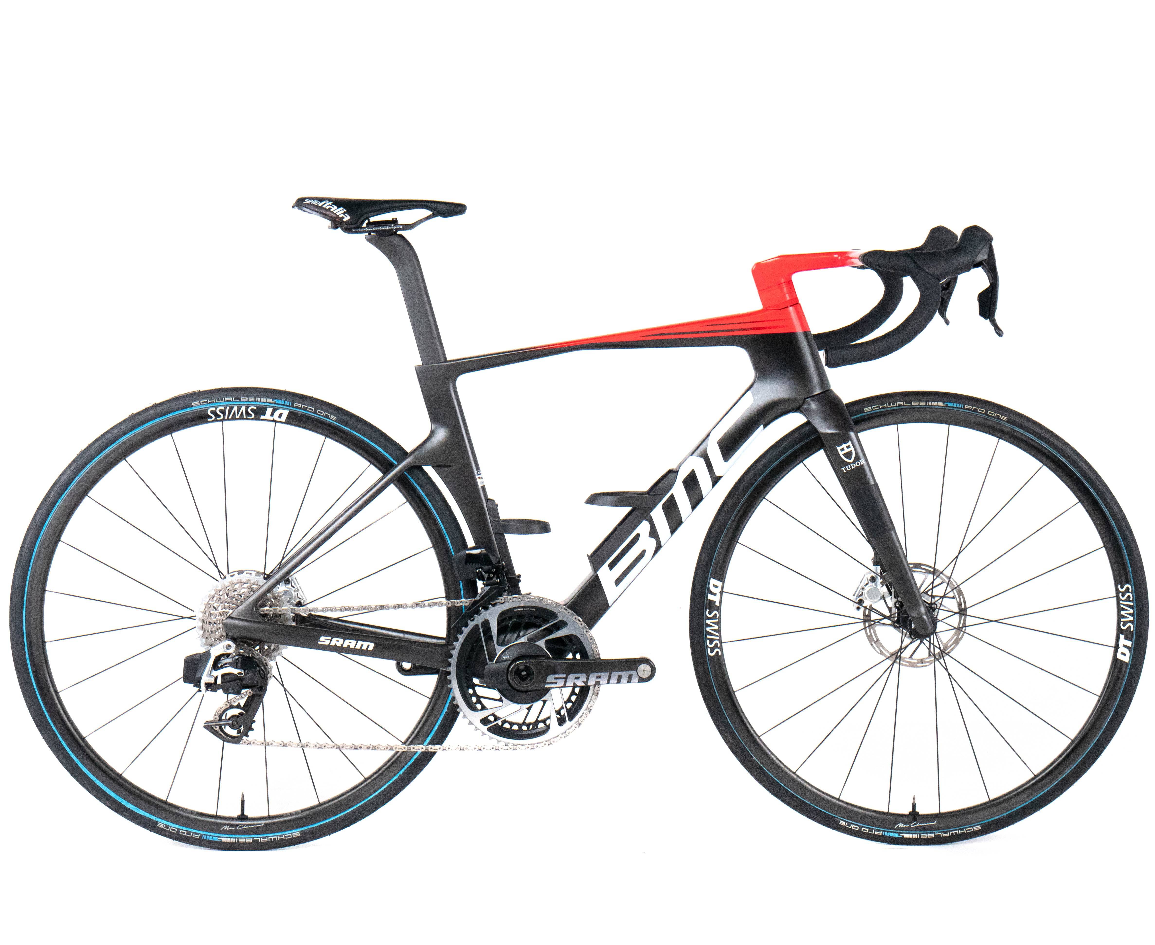 BMC Teammachine R 01 2025 Jan Stöckli size 51 Tudor Pro Cycling Sram Red AXS E1 2x12sp - Bikeroom / 51 / Carbon-White-Red