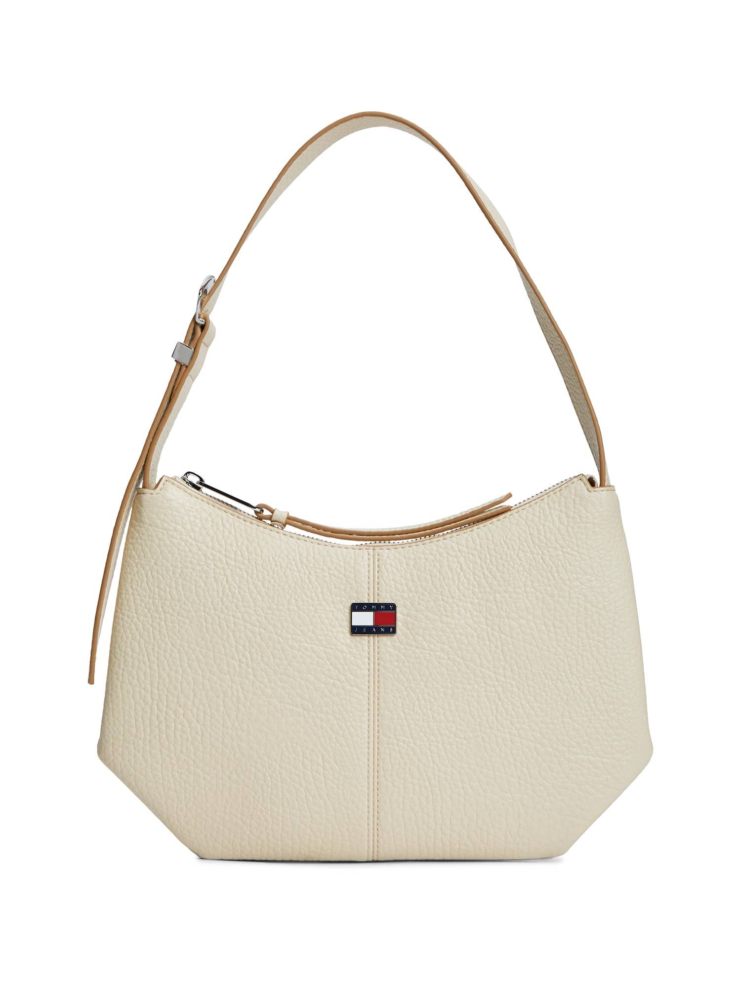 Tommy Jeans Skuldertaske 'Slouchy City Shoulder'  beige
