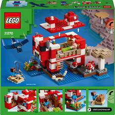 Lego Lego Minecraft The Mooshroom House Toy Playset 21270