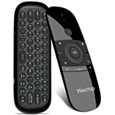 WeChip 4-i-1] universell fjärrkontroll, TV, 2,4 G rörelsesensing Controller med tangentbord, Air Mouse fjärrkontroll för Android TV-boxar, smart-TV, PC, bärbar dator, projektor, HTPC, mediaspelare