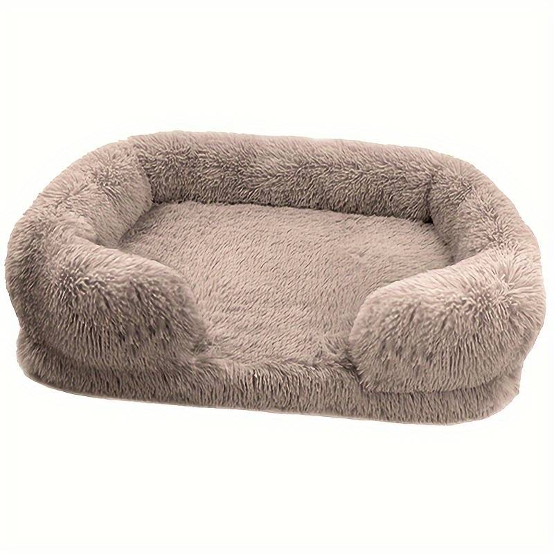 TEMU 1. Detachable, Detachable, And Washable Pet Dog Sofa And Large Dog Bed, Suitable For All , Dog House, Cat House, Pet House, Pet Bed Sofa, Detachable Plush Covered Dog Bed, Pet Bed