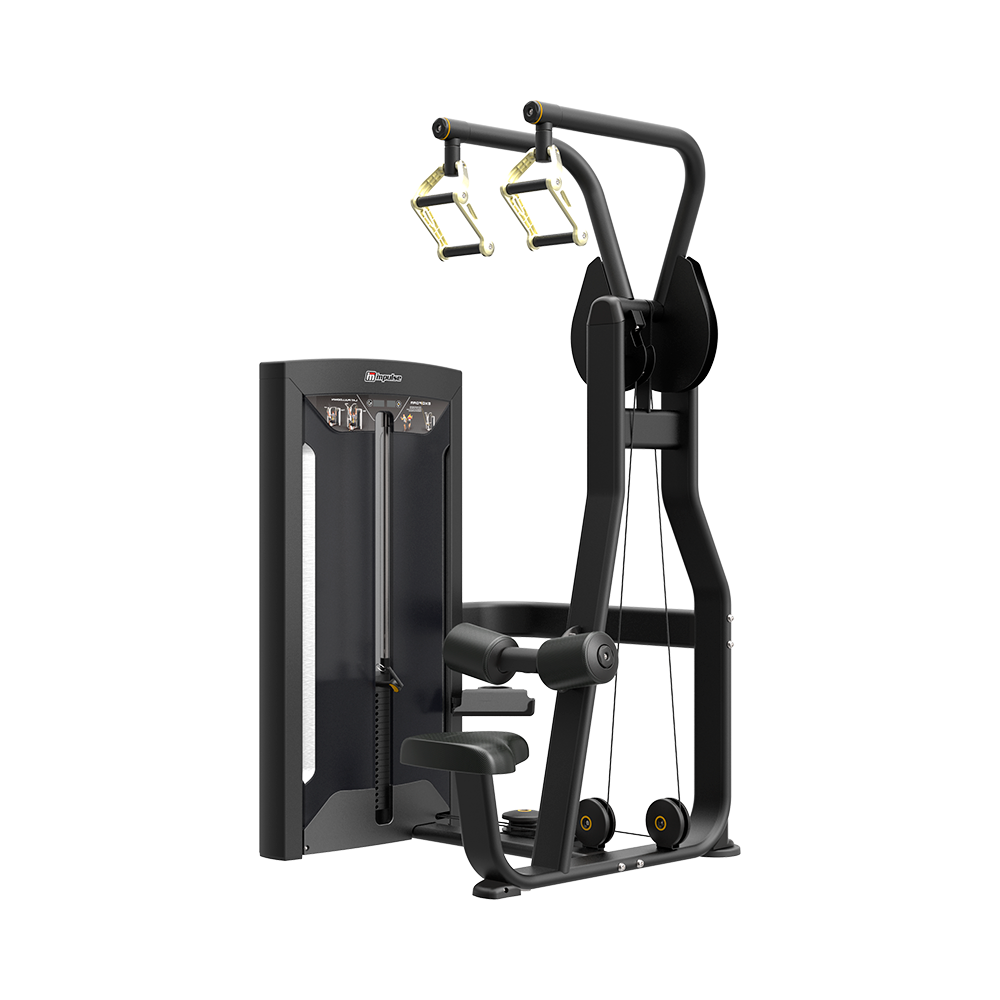 Impulse FE Lat Pulldown, Sort, 136kg.