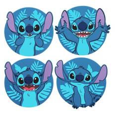 Disney Stitch set 4 coasters