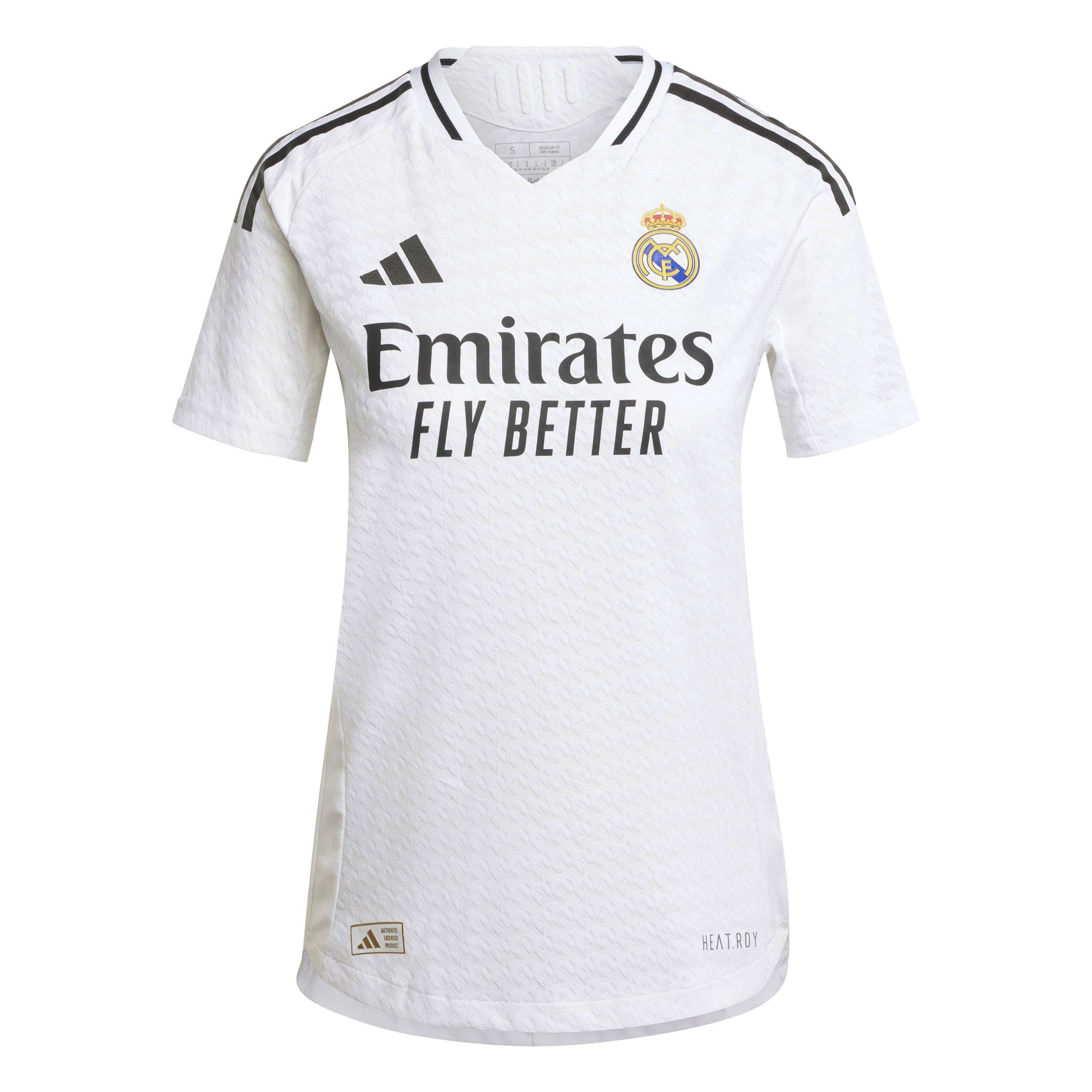 Adidas Real Madrid Authentic Home Shirt 24/25 Womens