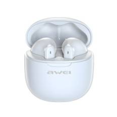 Awei AWEI Bluetooth 5.3 T68 ENC TWS headphones + docking station white