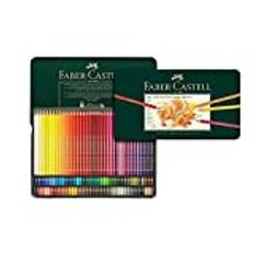 Faber-Castell Polychromos 110024 färgpennor för konstnärer metalllåda, Einzeln, 120er Metalletui, 1