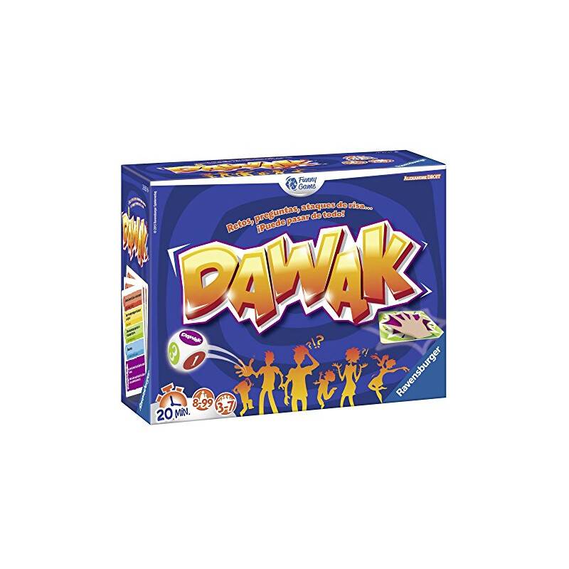 Ravensburger - Funny Games Dawak, Espanol Juego de Mesa (26722)