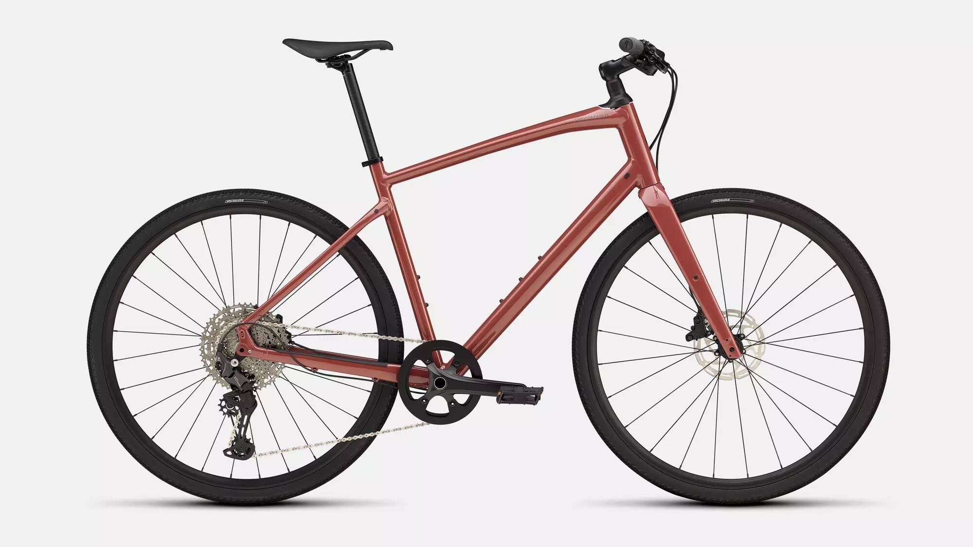 Specialized Cykel, Sirrus X 4.0, Gloss Spice / Gunmetal Reflective