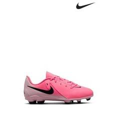 Nike Pink/Black Kids Phantom Club Multi Ground Football Boots