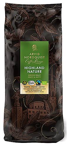 Kaffe Classic Arvid Nordquist Highland Nature hela bönor 6x1000g