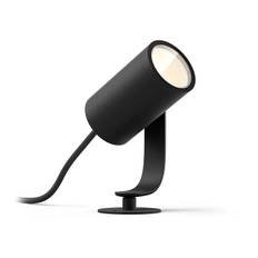 Philips Hue - Lily Spike Extension t/Utomhus Spot 1x8W White/Color Amb. Antracit