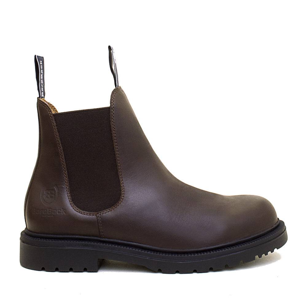 Detroit Steel Toe Cap Work Boots - Brown - EU 43 - UK 9 (EU 43 - UK 9)