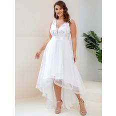 Lang gallakjole - Elien, offwhite
