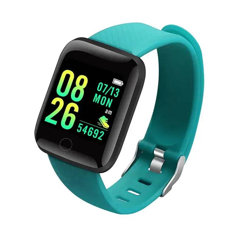 Smartwatch Fitness Monitor for Men and Women - 116Plus Green
