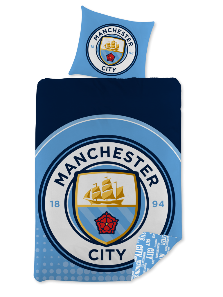 Manchester City sängkläder 150x210 cm
