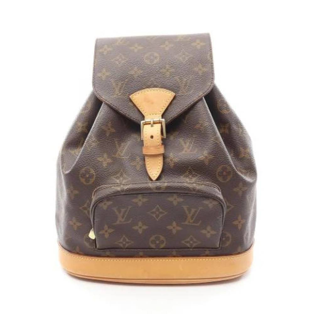 Louis Vuitton Vintage Pre-owned Vintage Rygsæk - Vintage - Dame - Brun - ONE SIZE - Læder