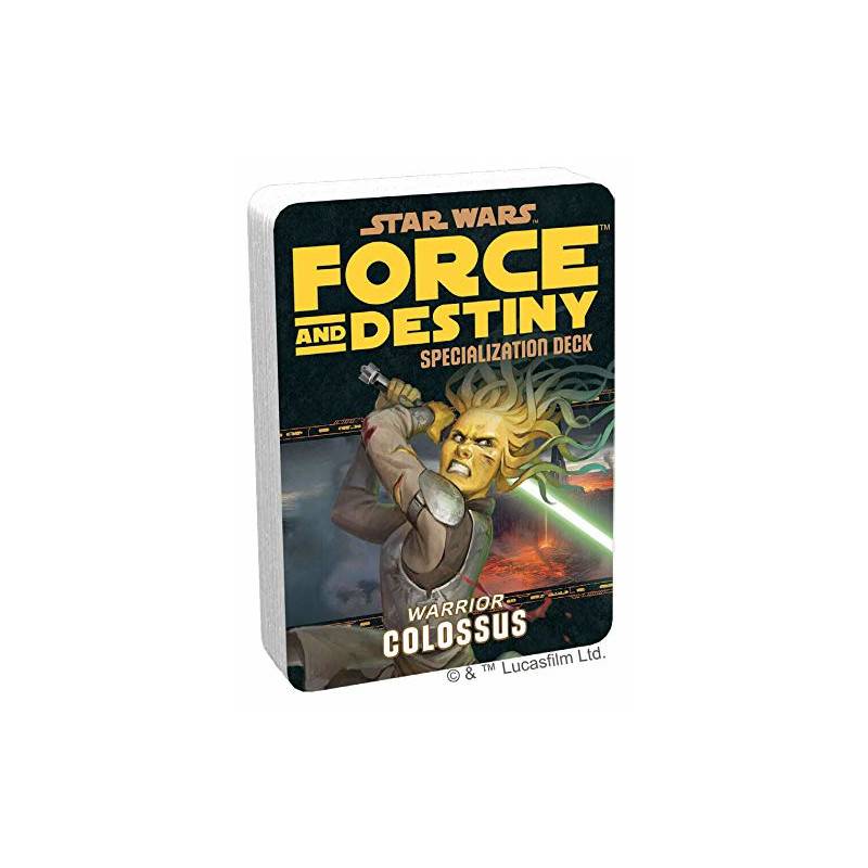 Star Wars: Force and Destiny - Colossus Specialization Deck