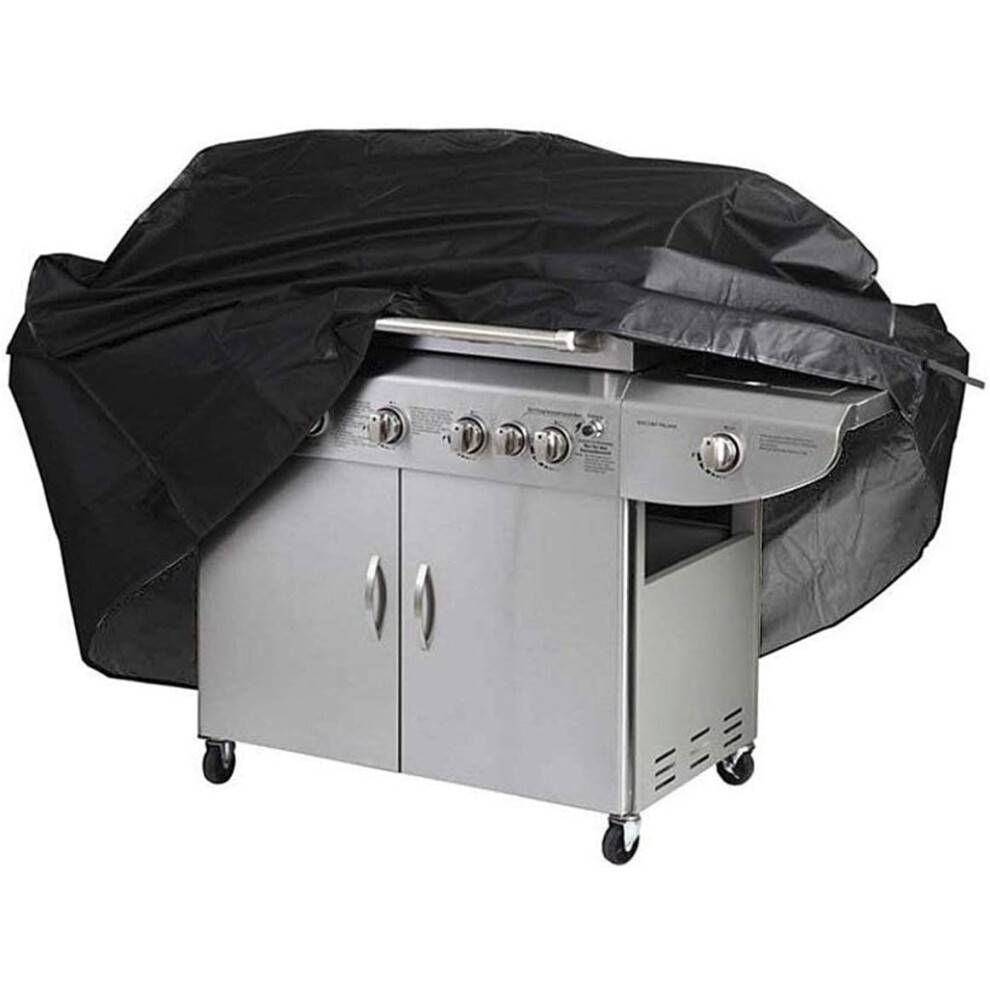 Udendørs grillbeskytter, UV-bestandigt vindtæt grillbetræk lavet af slidstærkt Oxford-stof med PVC-belægning, vejrbestandigt vandtæt design med