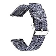 20 mm klockarmband för Galaxy Watch4 Classic 46 42 mm Smartwatch Nylon sportarmbandsklocka 4 44 40 mm rem Klockband Correa