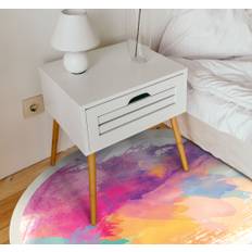 Abstrakt färgglada design samtida mattor