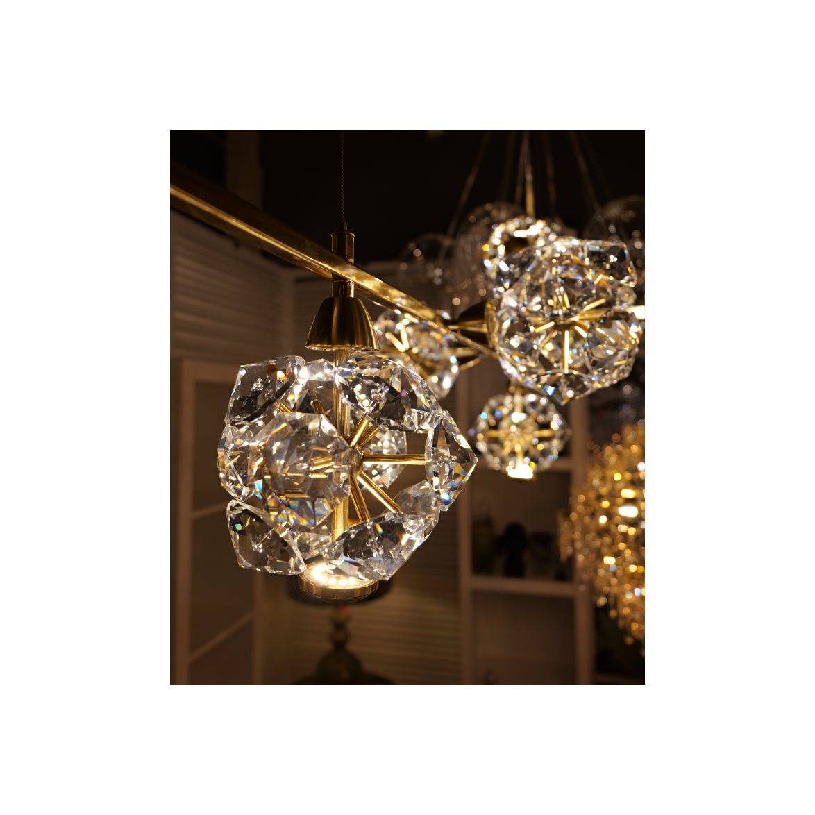Norrsken Design Kristallkrona Love Antik 100cm