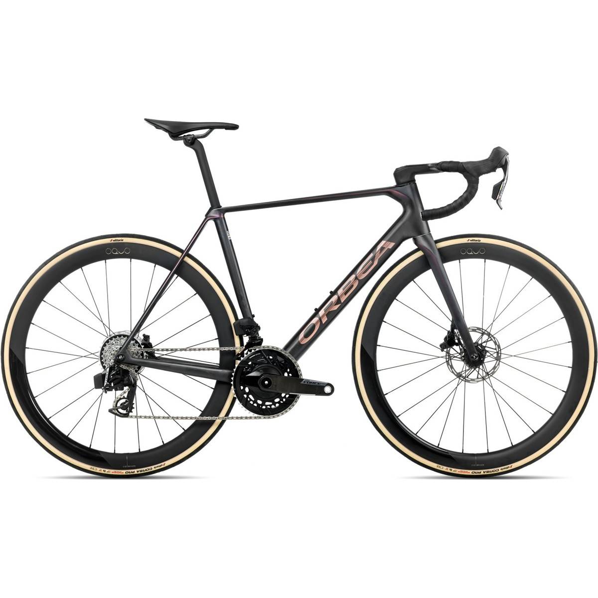 Racercykel Orbea Orca M21eLTD PWR Force AXS Diamond Carbon View/Sunset 2026