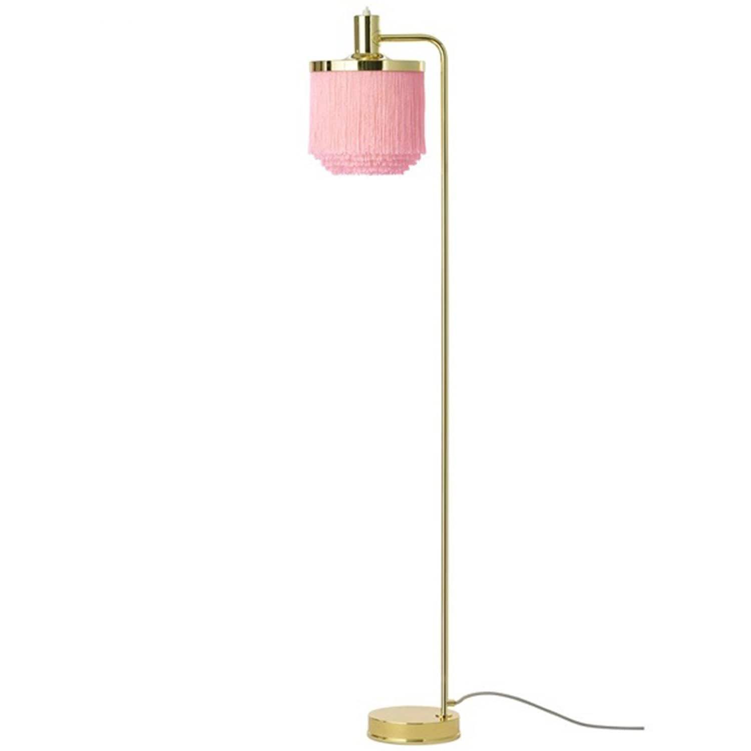 Warm Nordic Fringe golvlampa pale pink