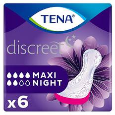Tena Lady Maxi Night, Binden für die Nacht, 6 x 8 Packungen (48 Einlagen)
