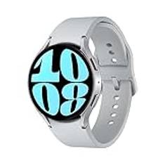 Samsung Galaxy Watch6 Smartwatch, Gesundheitsfunktionen, Fitness Tracker, LTE Smartwatch, 44 mm, Silber, Inkl. 36 Monate Herstellergarantie [Exklusiv bei Amazon]