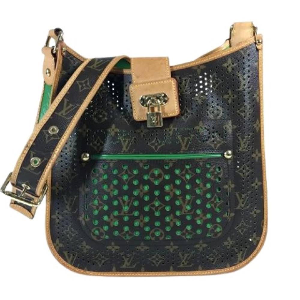 Louis Vuitton Vintage Pre-owned Vintage Canvas Cross Body Taske - Vintage - Dame - Brun - ONE SIZE -