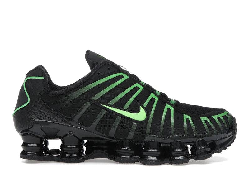 Nike Shox Tl Black Green Strike - 38.5 / Standard