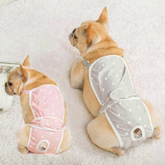 Husdjursbyxor Tryckta Korta Tvättbar Design Hälsa Hundblöja Husdjur Fysiologiska Byxor rosa