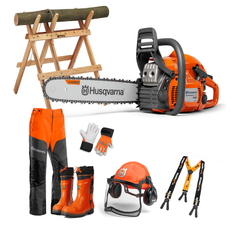 Husqvarna Vedhuggarpaket 450e II