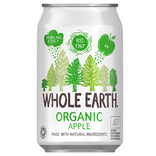 Whole Earth Æble Sodavand Ø - 330 ml