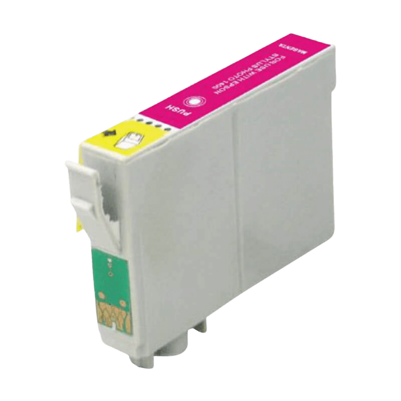 C13T07134011 Epson T0713 magenta Printerpatron - 10 ml. - Kompatibel