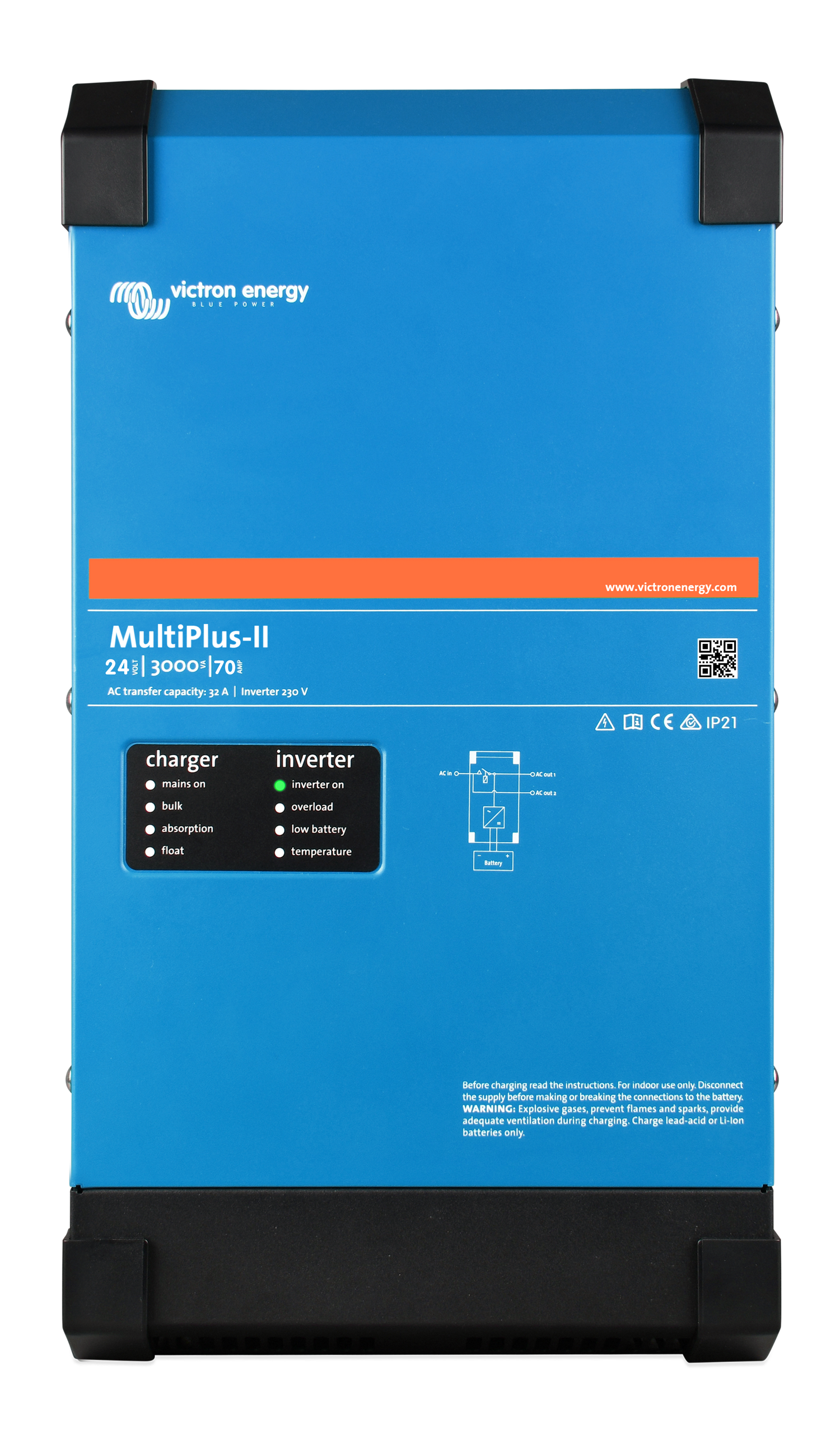 Victron MultiPlus-II 12V 3000VA Inverter/Charger